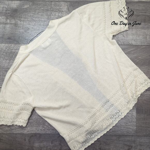 Signature by Robbie Bee Short Sleeve Cardigan Sweater Size L - Picture 5 of 5